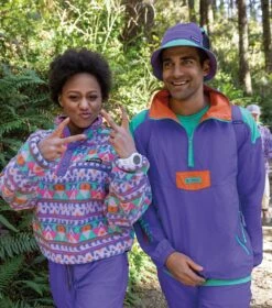 Columbia Helvetia Cropped Half Snap Pullover - Womens Purple Lotus / Camp Blanket -Columbia Sale Store 1694683138 2014561 546 8