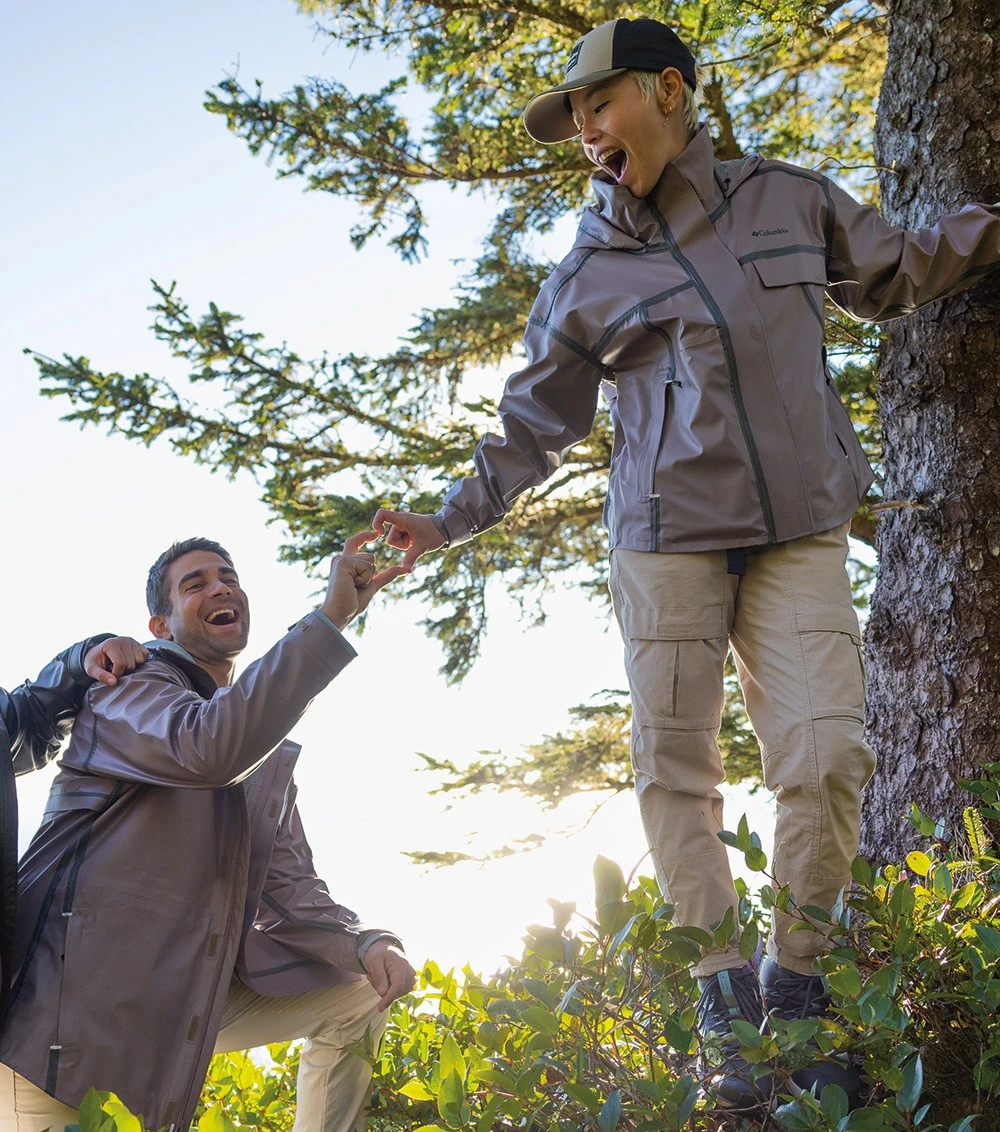 Columbia Coral Ridge OutDry Extreme Rain Jacket - Womens Quantum Mauve 8 Columbia Coral Ridge OutDry Extreme Rain Jacket - Womens Quantum Mauve - Image 8