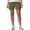 Columbia Silver Ridge Utility Shorts - Womens Stone Green