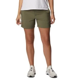 Columbia Silver Ridge Utility Shorts - Womens Stone Green