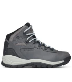Columbia Newton Ridge Plus Waterproof Hiking Boots - Womens Quarry / Cool Wave