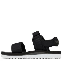 Columbia Via Sandal - Womens Black / White -Columbia Sale Store 1695143143 2027341 012 3