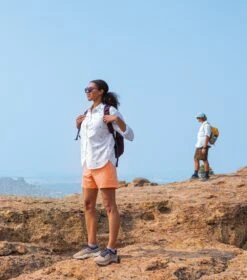 Columbia Silver Ridge Utility Shorts - Womens Peach -Columbia Sale Store 1695143155 2037201 812 8