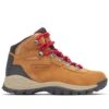 Columbia Newton Ridge Plus Waterproof Amped Hiking Boots - Womens Elk / Mountain Red