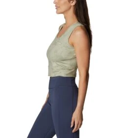 Columbia Windgates II Technical Cropped Top - Womens Safari / Dye Frond -Columbia Sale Store 1695144269 1931861 348 3