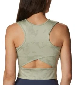 Columbia Windgates II Technical Cropped Top - Womens Safari / Dye Frond -Columbia Sale Store 1695144270 1931861 348 5