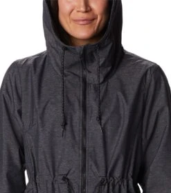 Columbia Lillian Ridge Rain Shell - Womens Black -Columbia Sale Store 1695144273 1989291 010 4