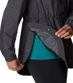 Columbia Lillian Ridge Rain Shell - Womens Black -Columbia Sale Store 1695144274 1989291 010 6