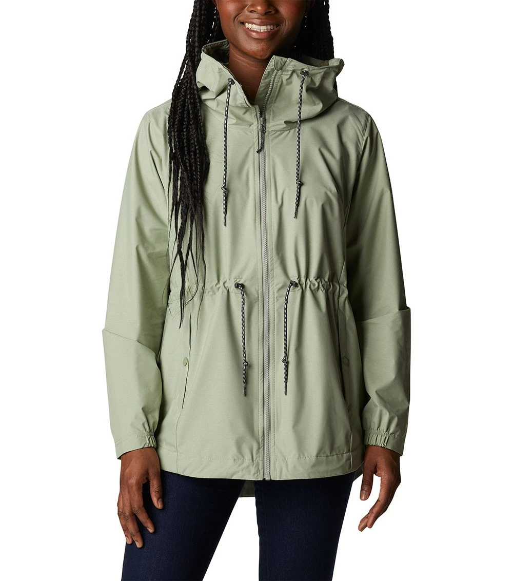 Columbia Lillian Ridge Rain Shell - Womens Safari 1 Columbia Lillian Ridge Rain Shell - Womens Safari