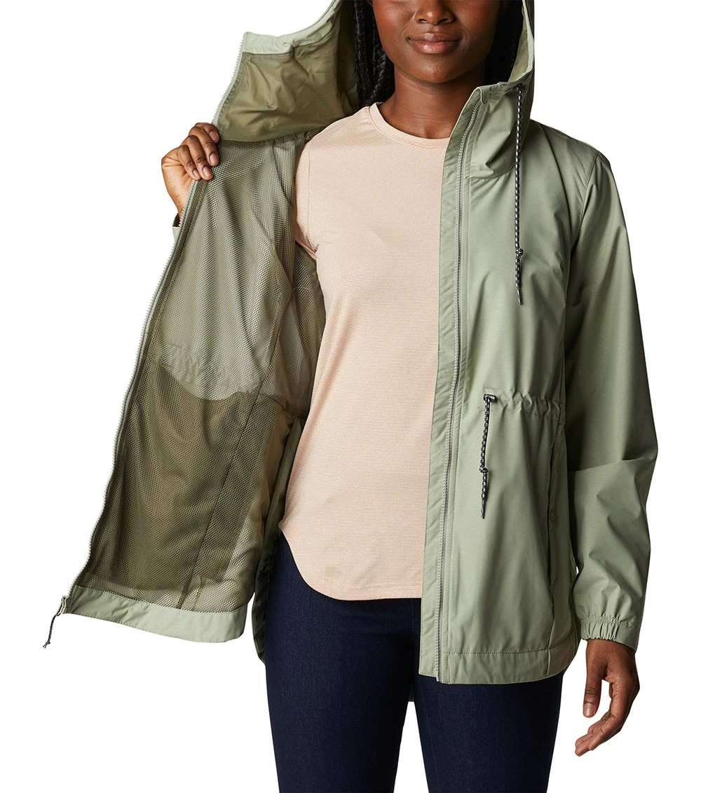 Columbia Lillian Ridge Rain Shell - Womens Safari 4 Columbia Lillian Ridge Rain Shell - Womens Safari - Image 4