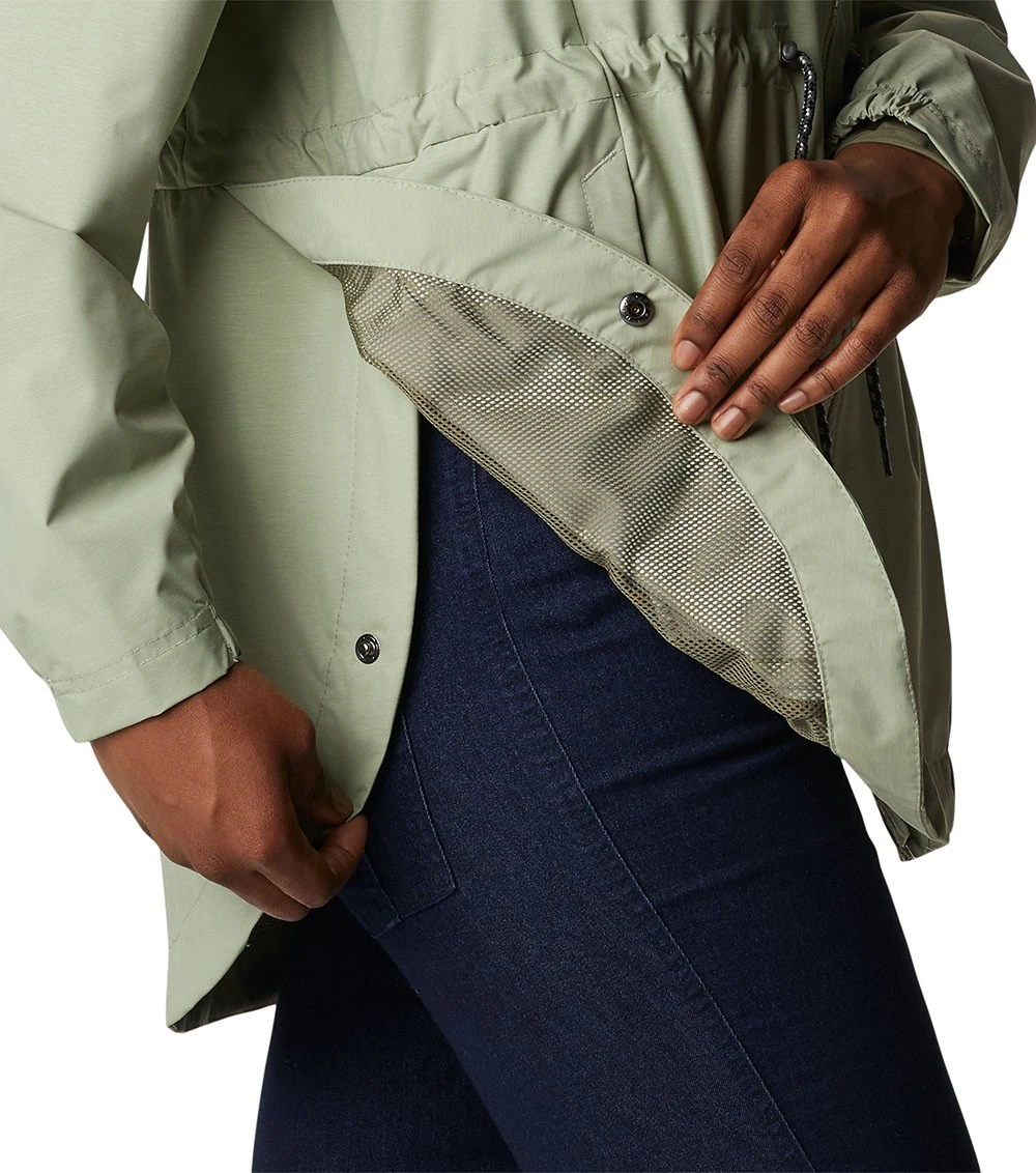 Columbia Lillian Ridge Rain Shell - Womens Safari 5 Columbia Lillian Ridge Rain Shell - Womens Safari - Image 5