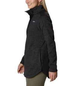 Columbia Sweater Weather Tunic Fleece - Womens Black Heather -Columbia Sale Store 1695144287 2012671 010 3