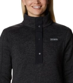 Columbia Sweater Weather Tunic Fleece - Womens Black Heather -Columbia Sale Store 1695144288 2012671 010 4