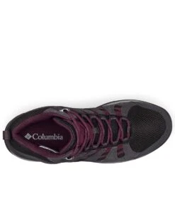 Columbia Redmond V2 Waterproof Mid Hiking Shoes - Womens Black / Black Cherry -Columbia Sale Store 1695145819 1865321 010 8