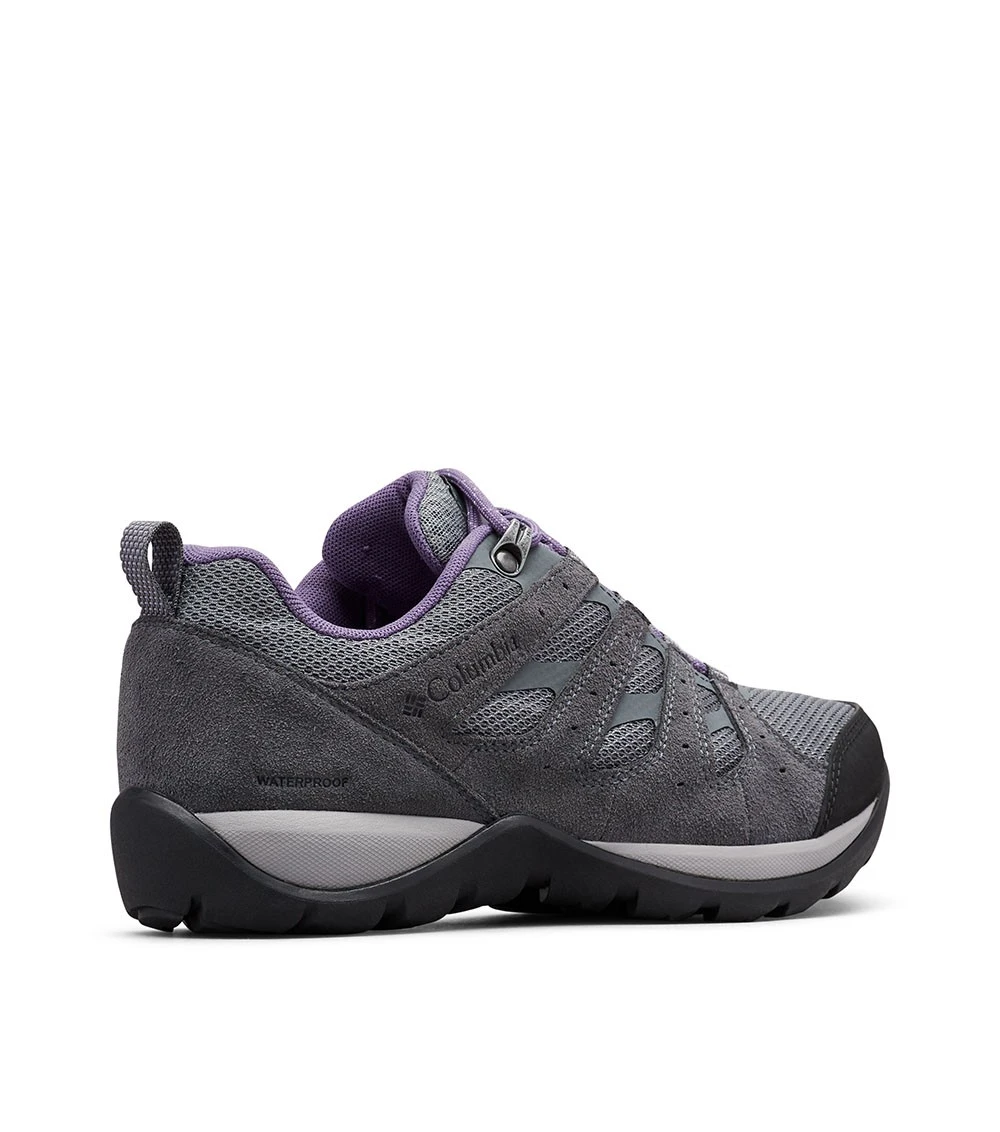 Columbia Redmond V2 Waterproof Hiking Shoes - Womens Ti Grey Steel / Plum Purple 7 Columbia Redmond V2 Waterproof Hiking Shoes - Womens Ti Grey Steel / Plum Purple - Image 7