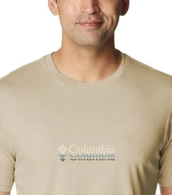 Columbia CSC Seasonal Organic Logo Tee - Mens Ancient Fossil -Columbia Sale Store 1695223806 1991031 271 3