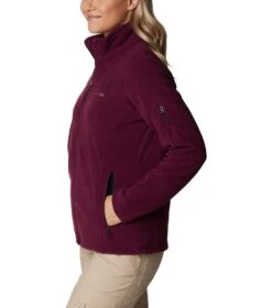 Columbia Fast Trek II Full Zip Fleece Jacket - Womens Marionberry -Columbia Sale Store 1695227396 1465351 617 3