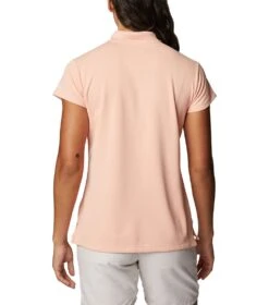 Columbia PFG Innisfree S/S Polo - Womens Light Coral -Columbia Sale Store 1695227541 FL6087 848 2