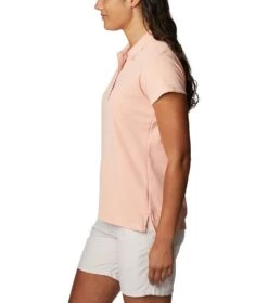 Columbia PFG Innisfree S/S Polo - Womens Light Coral -Columbia Sale Store 1695227542 FL6087 848 3