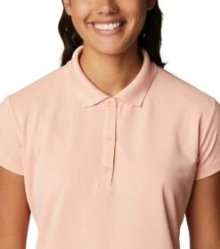 Columbia PFG Innisfree S/S Polo - Womens Light Coral -Columbia Sale Store 1695227542 FL6087 848 4