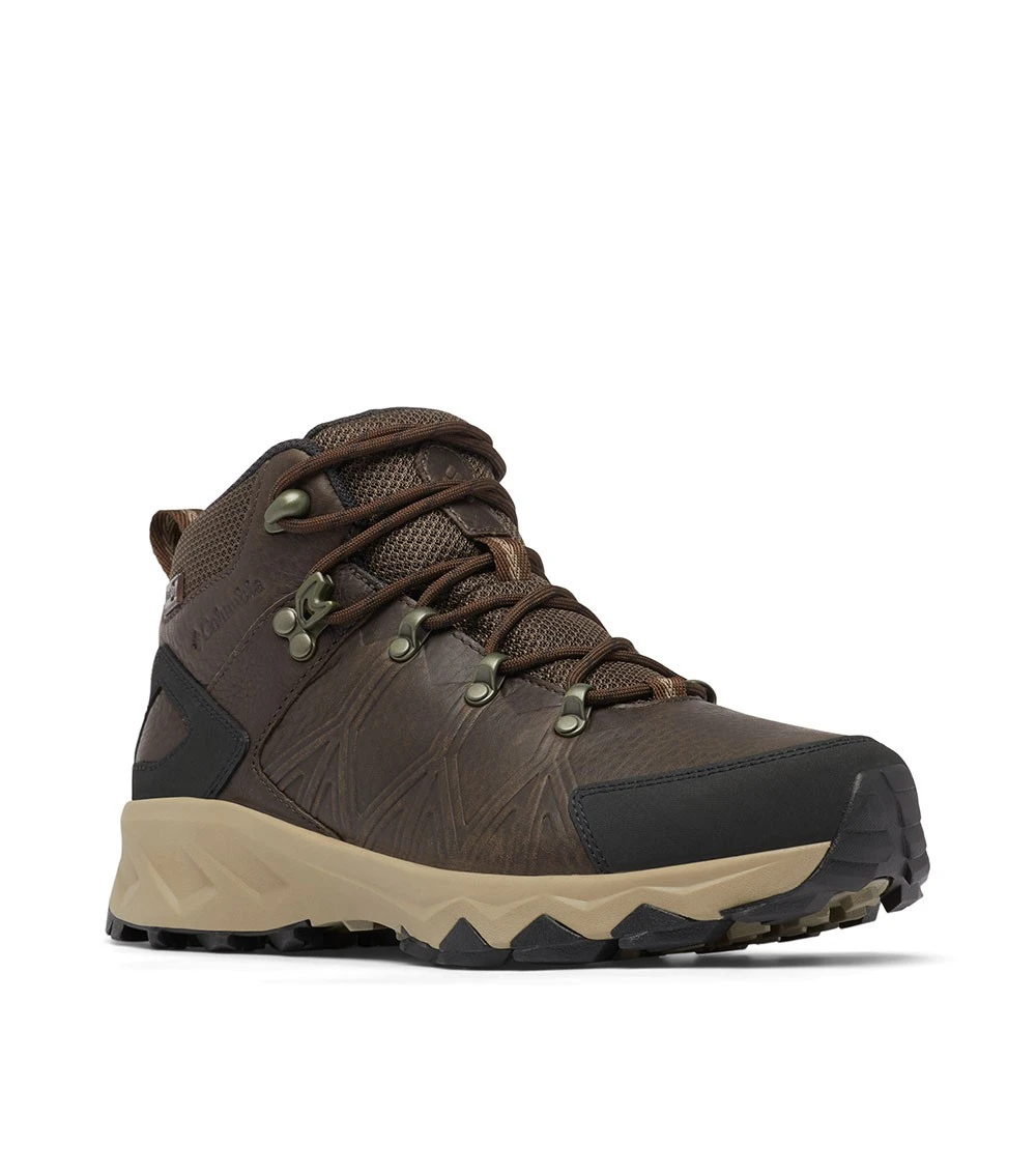 Columbia Peakfreak II Mid OutDry Leather Hiking Shoe - Womens Cordovan / Black 2 Columbia Peakfreak II Mid OutDry Leather Hiking Shoe - Womens Cordovan / Black - Image 2