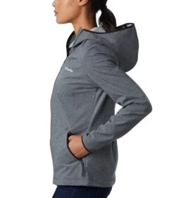 Columbia Heather Canyon Softshell Jacket - Womens Black / Heather -Columbia Sale Store 1717991 010 3