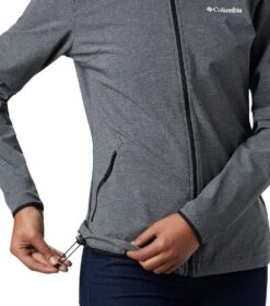 Columbia Heather Canyon Softshell Jacket - Womens Black / Heather -Columbia Sale Store 1717991 010 4