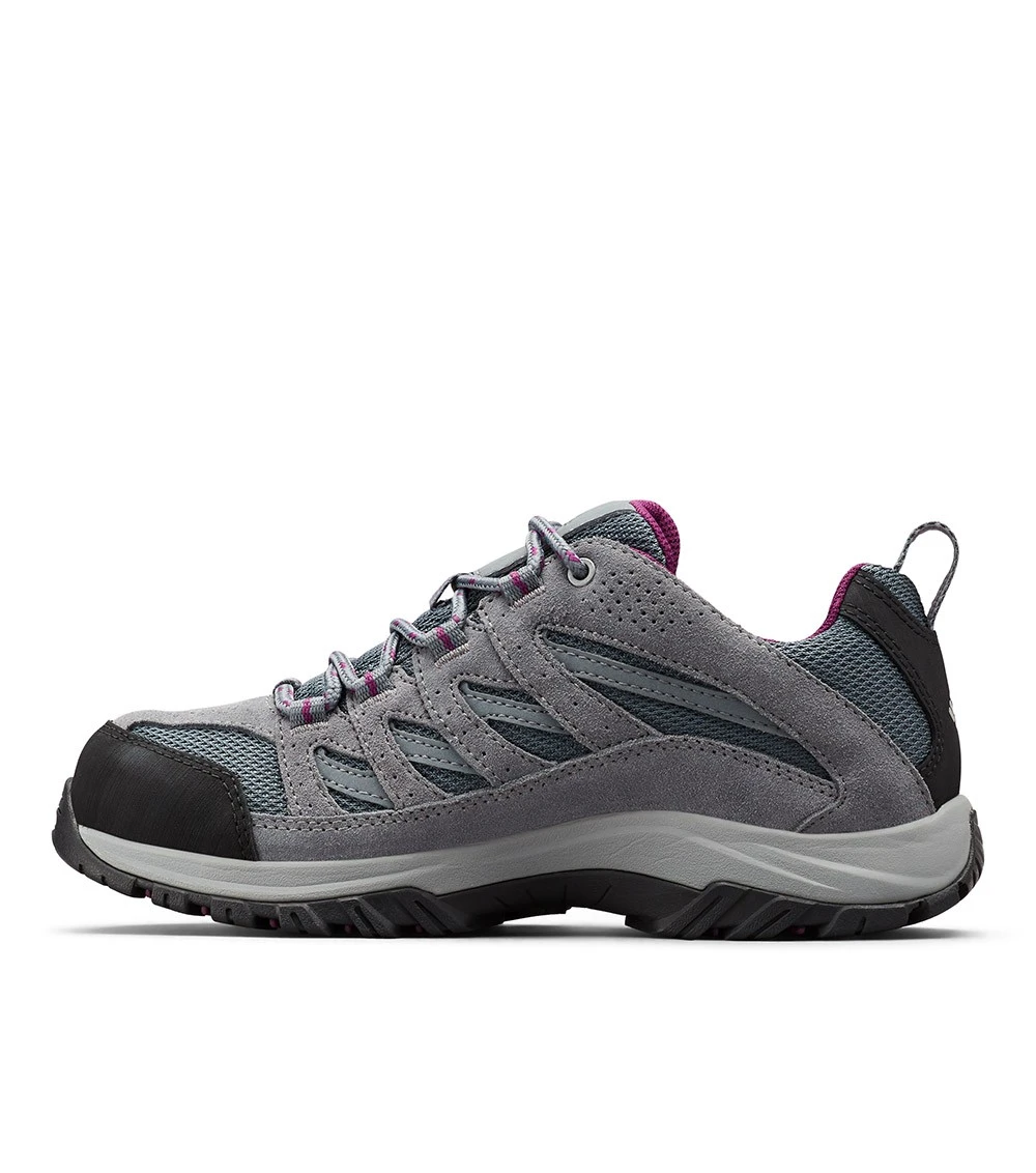 Columbia Crestwood Waterproof Low Hiking Shoe - Womens Graphite / Wild Iris 3 Columbia Crestwood Waterproof Low Hiking Shoe - Womens Graphite / Wild Iris - Image 3