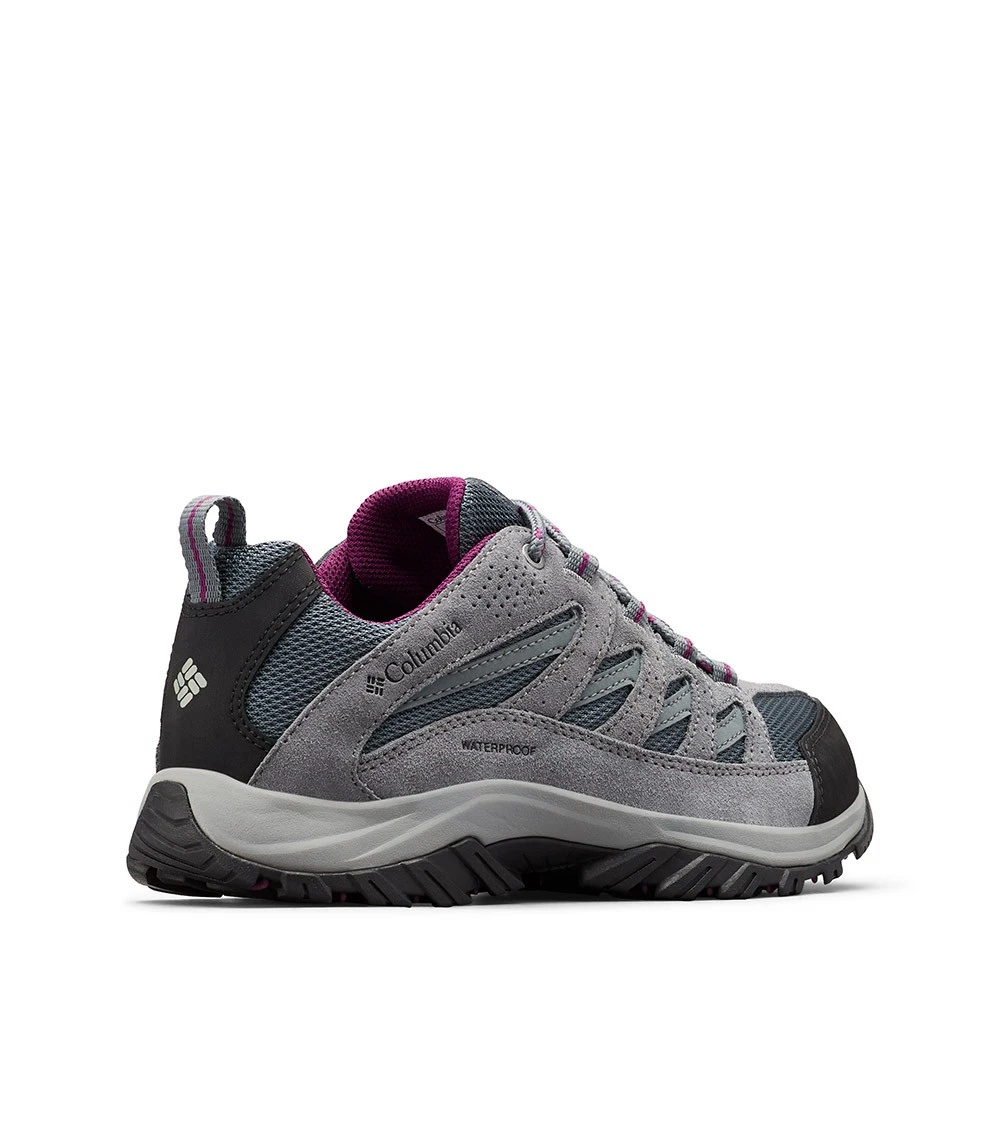 Columbia Crestwood Waterproof Low Hiking Shoe - Womens Graphite / Wild Iris 6 Columbia Crestwood Waterproof Low Hiking Shoe - Womens Graphite / Wild Iris - Image 6