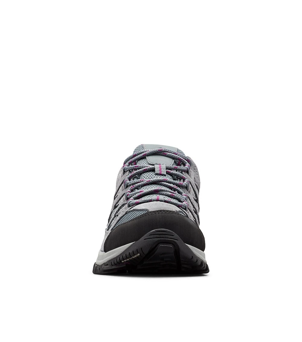 Columbia Crestwood Waterproof Low Hiking Shoe - Womens Graphite / Wild Iris 7 Columbia Crestwood Waterproof Low Hiking Shoe - Womens Graphite / Wild Iris - Image 7