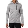 Columbia Tech Trail Full Zip Hoodie - Mens Columbia Grey