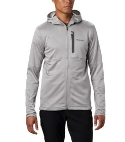 Columbia Tech Trail Full Zip Hoodie - Mens Columbia Grey